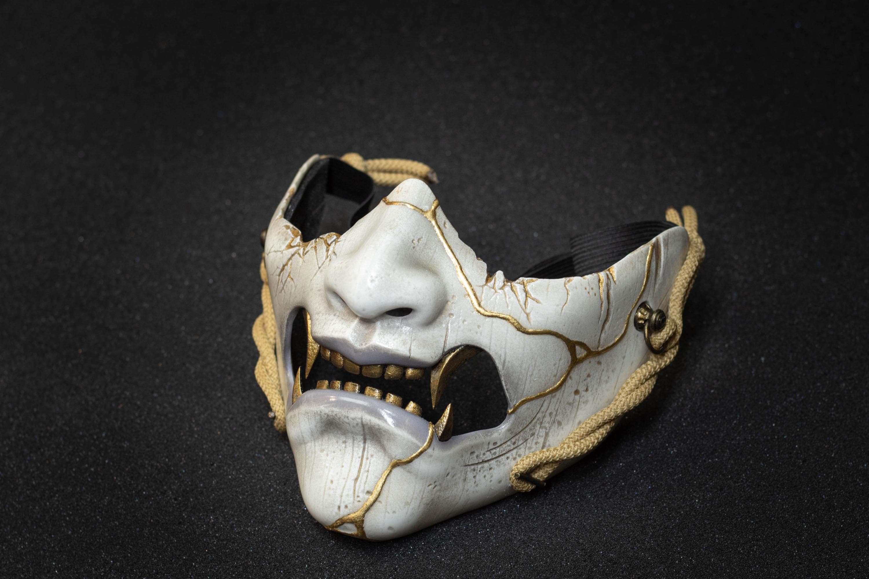 Ghost of Yotei Mask for Atsu Replica From the Game - Etsy