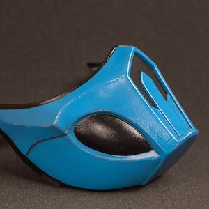 Scorpion Sub-Zero mask Harumi's protector MK11 Mortal Kombat for cosplay image 8