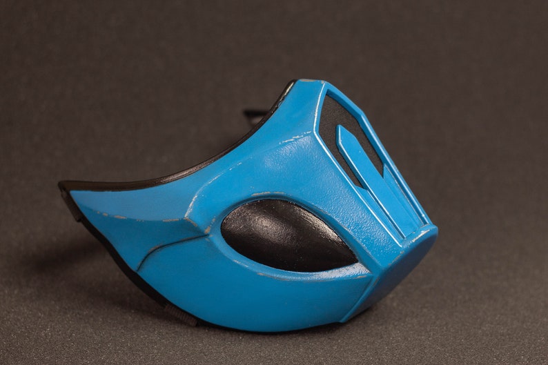 Scorpion Sub-Zero mask Harumi's protector MK11 Mortal Kombat for cosplay image 8