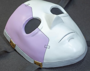Sally Face mask (prosthesis) Pale pink for cosplay