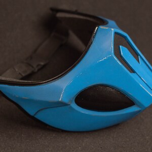 Scorpion Sub-Zero mask Harumi's protector MK11 Mortal Kombat for cosplay image 9