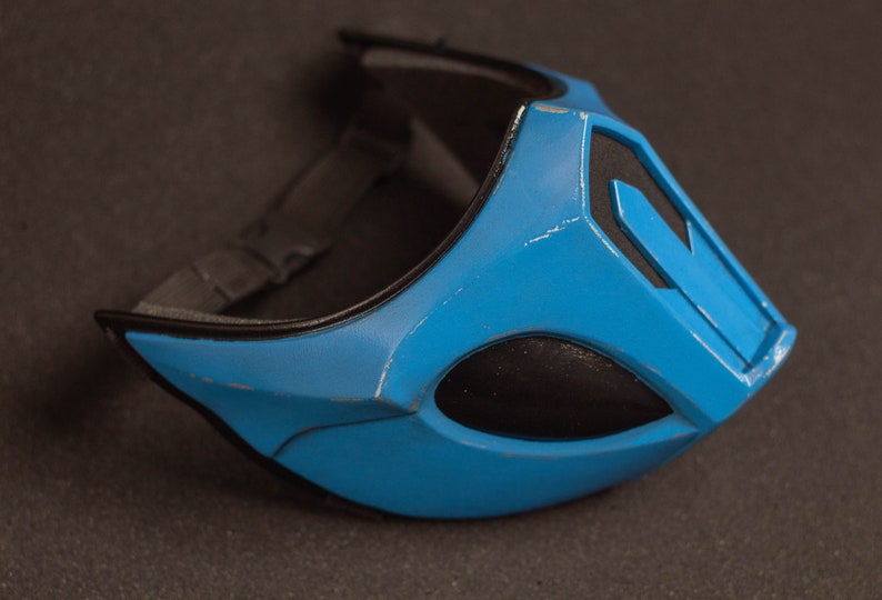 Scorpion Sub-Zero mask Harumi's protector MK11 Mortal Kombat for cosplay image 9