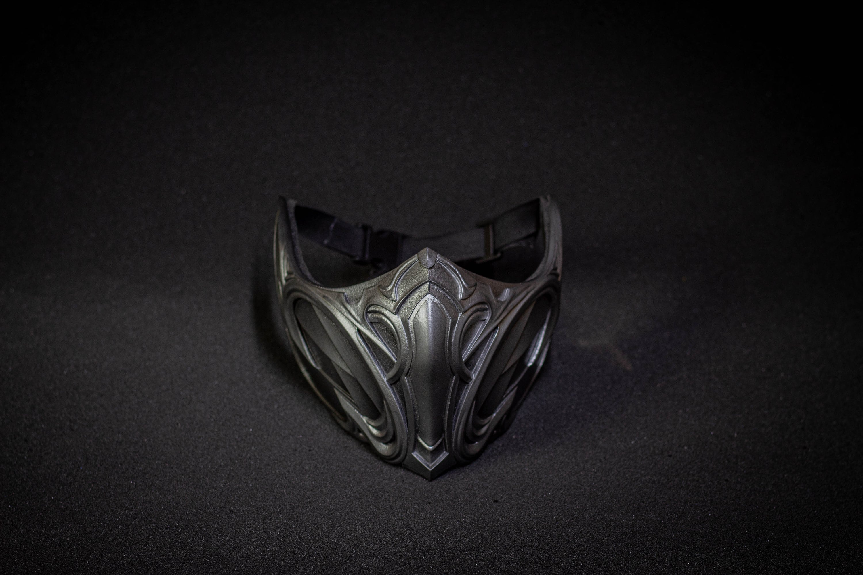Sub Zero mask from Mortal Kombat 1 replica for cosplay Sub Zero mask from Mortal Kombat 1 replica for cosplay