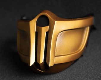 Scorpion mask MK11 Mortal Kombat 4 for cosplay