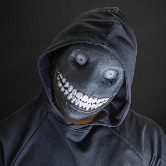 Creepy Smile Mask: Halloween Cosplay Prop