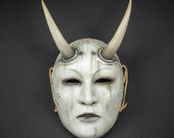 Onryo's Fury Mask Ghost of Yotei replica from the game