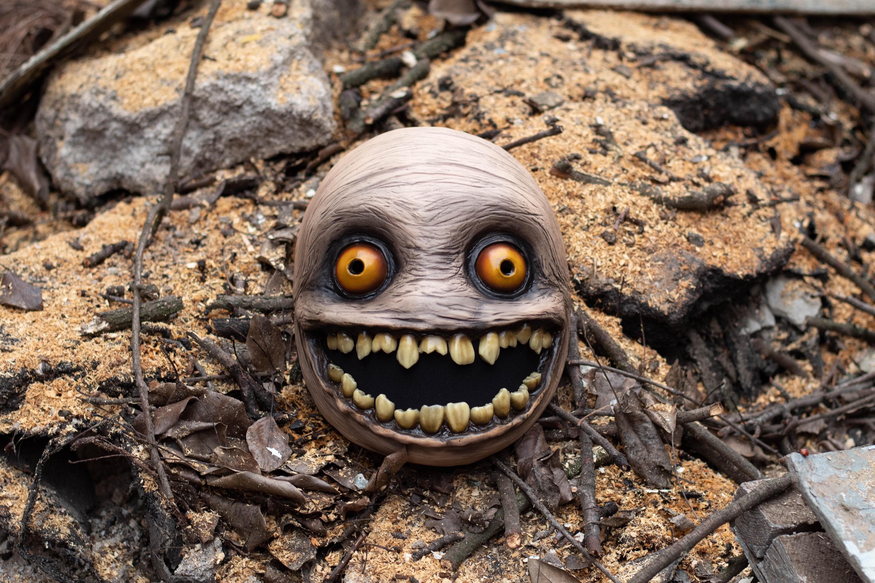 Crazy Smile Mask - Etsy