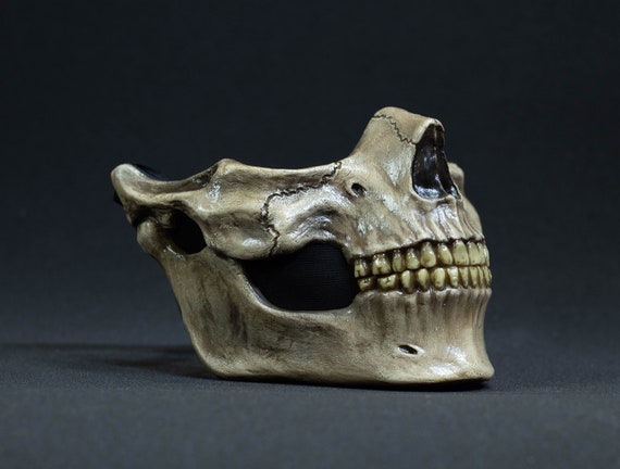Skull Mask Lower Part - Etsy