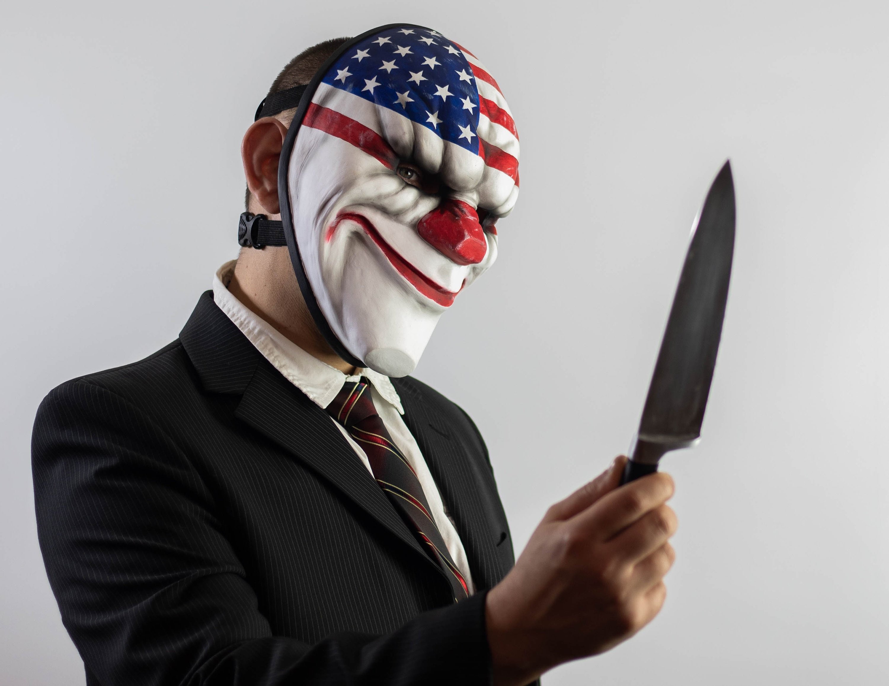 Dallas Mask Payday2 Replica Clown Mask For Gamer And Etsy
