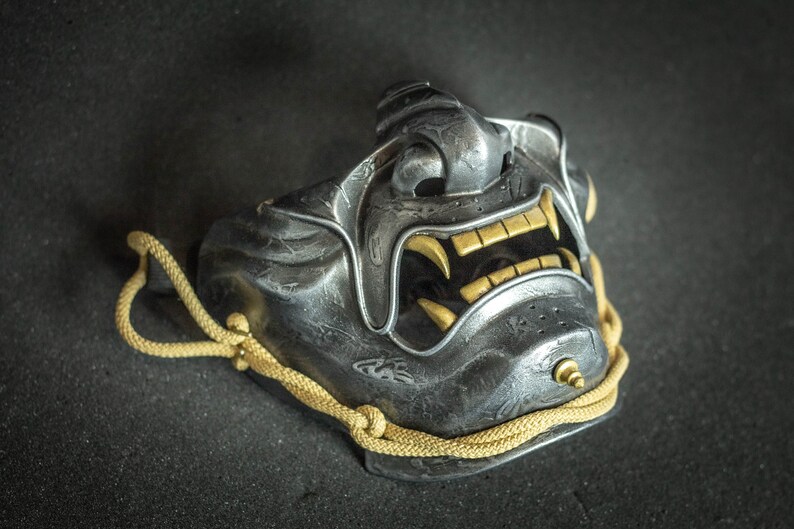 Ghost of Tsushima Mask. Demon Menpo Mask Etsy
