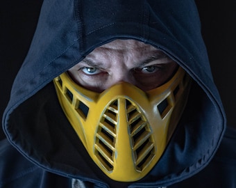 Scorpion mask MK11 Classic for cosplay