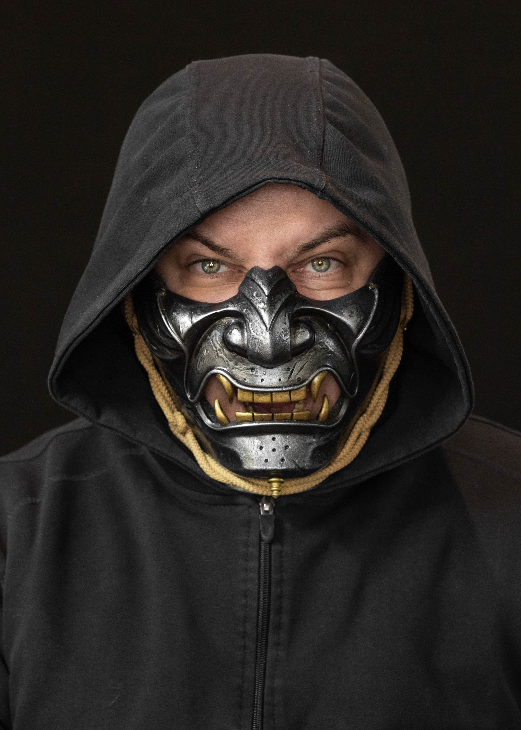 Ghost of Tsushima mask Clean shape . Demon Menpo mask Etsy