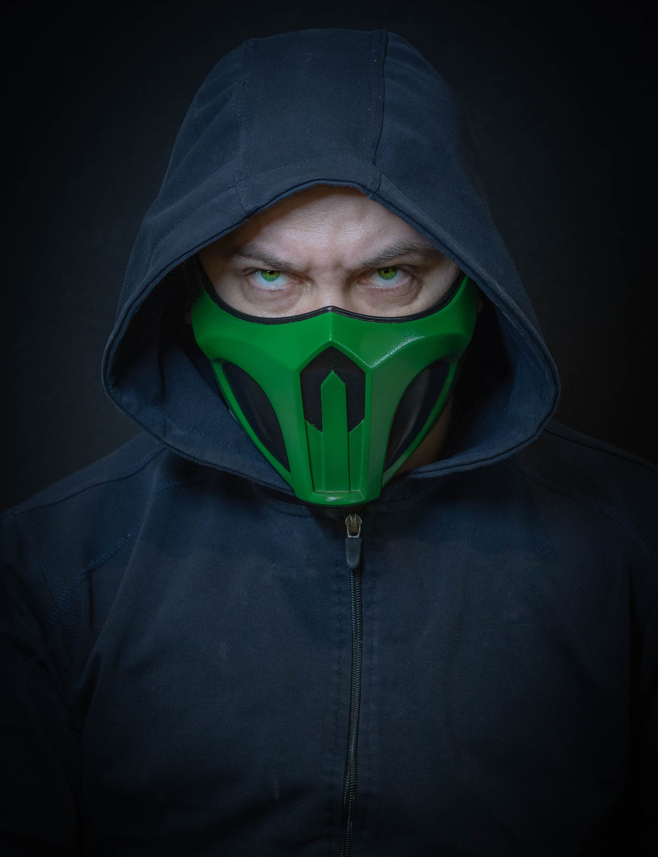 Scorpion reptile Mask Harumi's Protector MK11 Mortal - Etsy