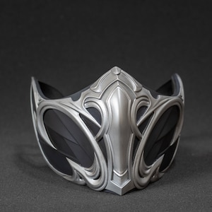 Sub Zero mask replica from Mortal Kombat 1 for cosplay