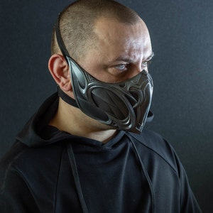 Sub Zero Mask From Mortal Kombat 1 Replica for Cosplay - Etsy