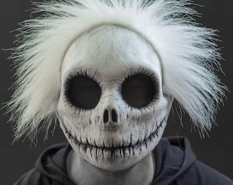 Creepy hairy mask: Handmade Cosplay Halloween Mask