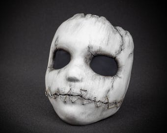 Creepy Doll mask for cosplay or Halloween