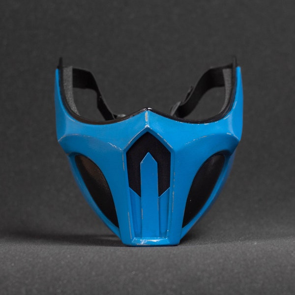 Scorpion (Sub-Zero) mask Harumi's protector MK11 Mortal Kombat for cosplay