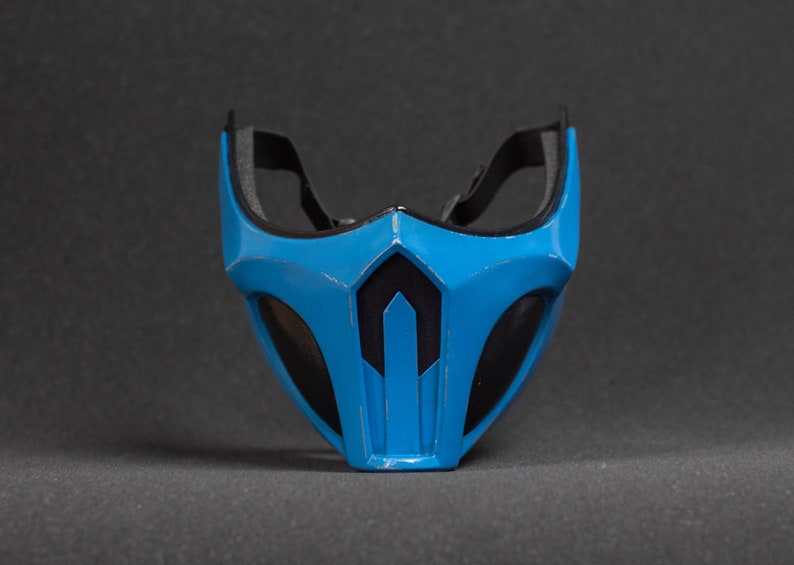 Scorpion Sub-Zero mask Harumi's protector MK11 Mortal Kombat for cosplay image 1