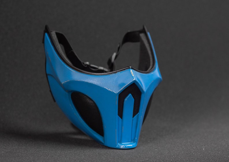 Scorpion Sub-Zero mask Harumi's protector MK11 Mortal Kombat for cosplay image 2