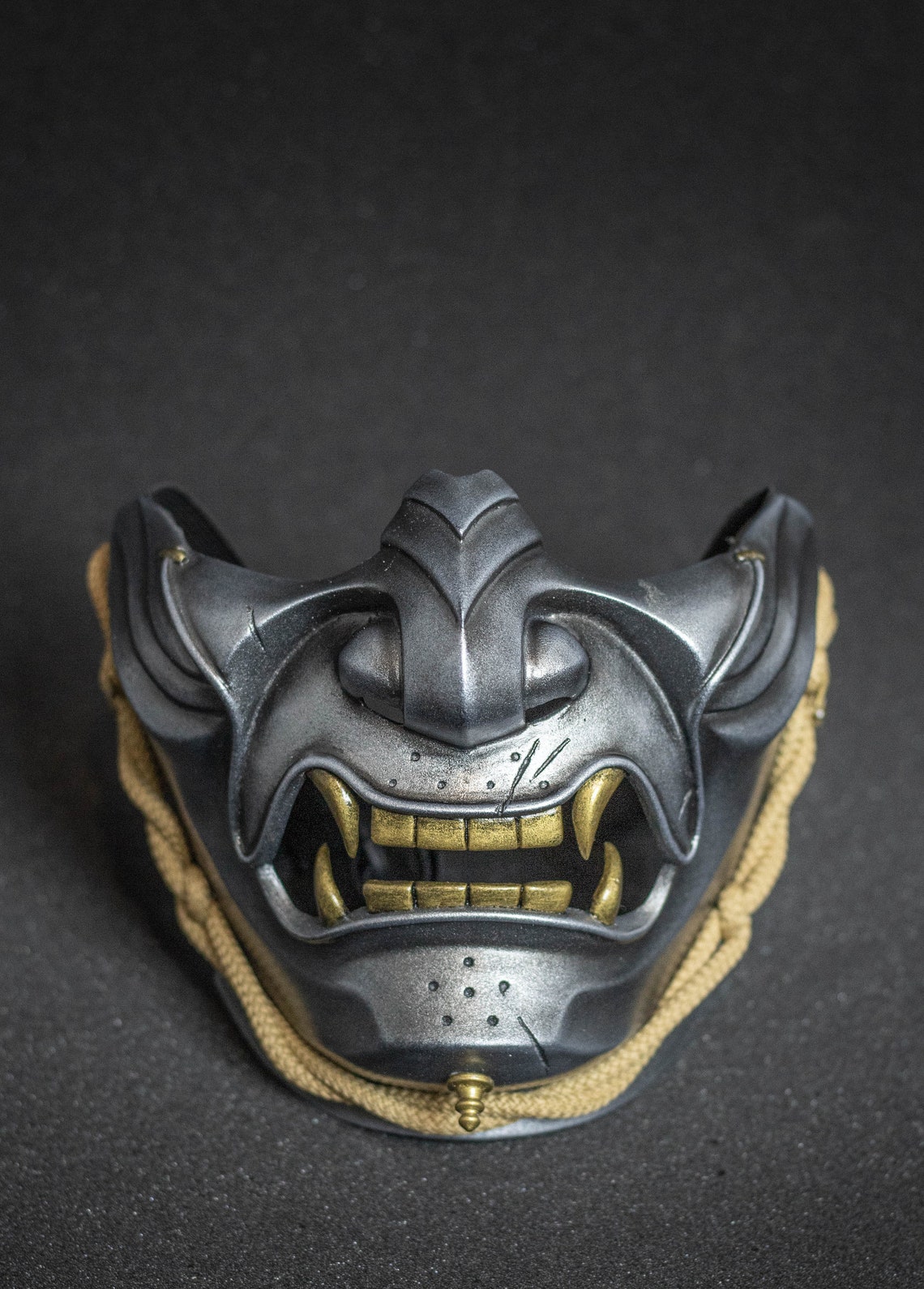 Ghost of Tsushima mask Clean shape . Demon Menpo mask Etsy