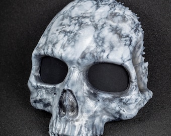 Skull Mask with marble texture