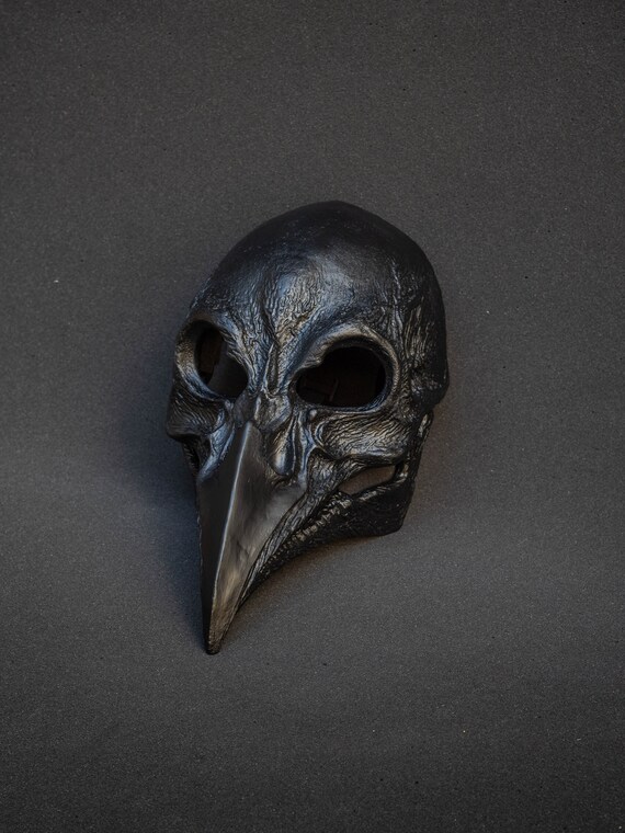 Plague Doctor Mask Bird Skull With a Movable Jaw. - Etsy