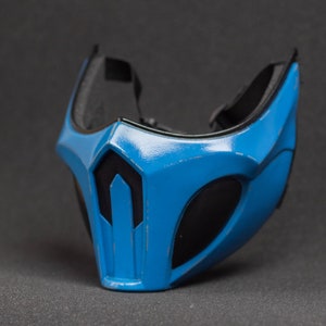 Scorpion Sub-Zero mask Harumi's protector MK11 Mortal Kombat for cosplay image 3