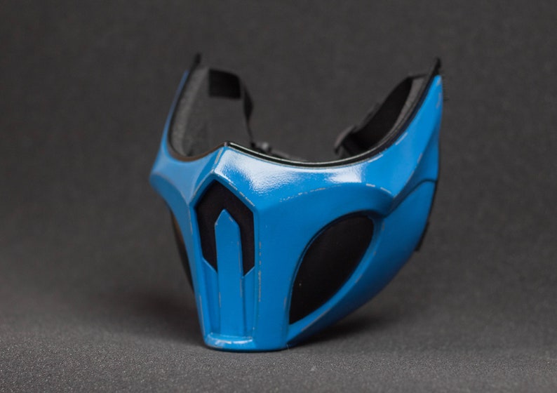 Scorpion Sub-Zero mask Harumi's protector MK11 Mortal Kombat for cosplay image 3