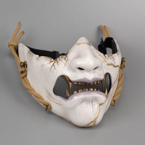 Ghost of Yotei Mask for Atsu Replica From the Game - Etsy