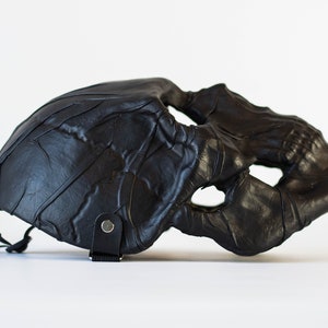 Skull Mask leatherette full face