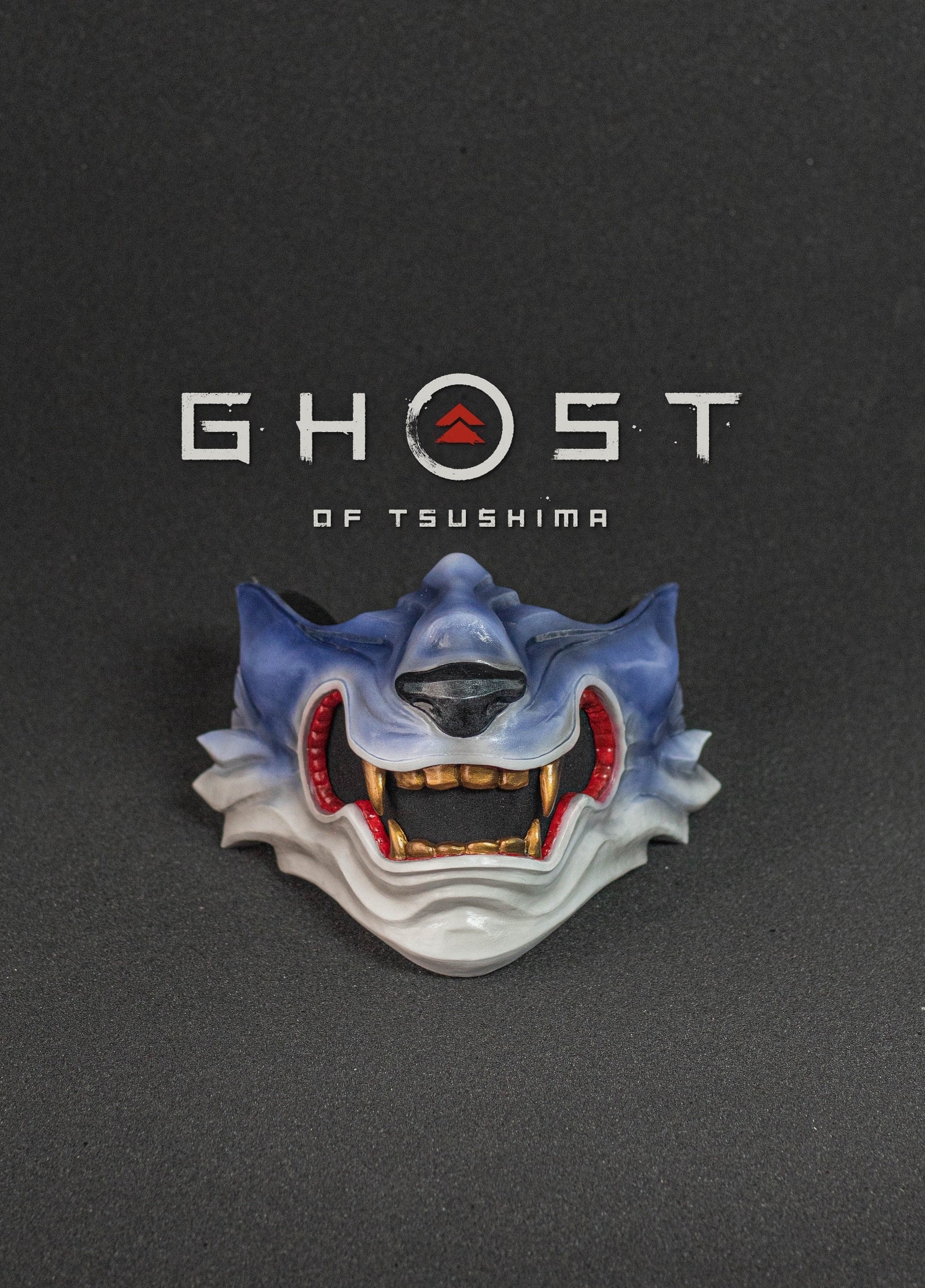 Ghost Of Tsushima Wolf Mask Model 3D Print Model ubicaciondepersonas