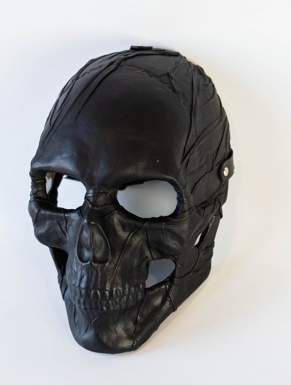 Skull Mask Leatherette Full Face - Etsy Skull Mask Leatherette Full Face - Etsy
