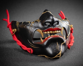 Ghost of Yotei Blood and flies mask replica from the game