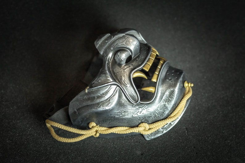 Ghost of Tsushima Mask. Demon Menpo Mask Etsy