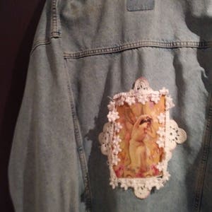 Denim jacket - fairy embellishment