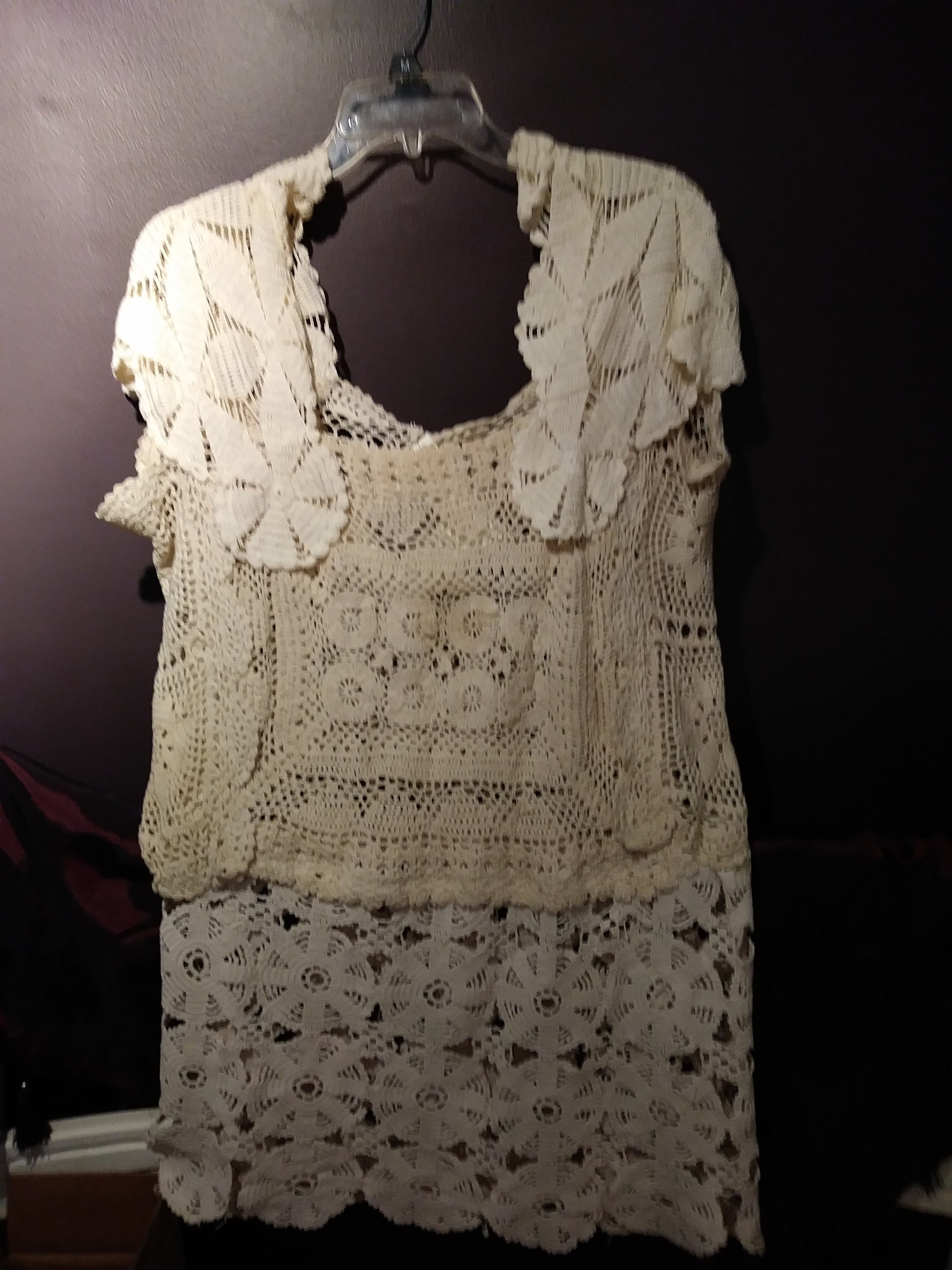 Doily Shirt Vintage Etsy