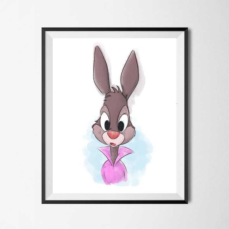 Splash Mountain Brer Rabbit Print, Wall Decor, Disney Art, Poster ...