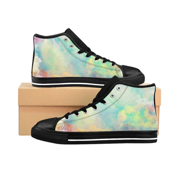 converse rainbow trainers
