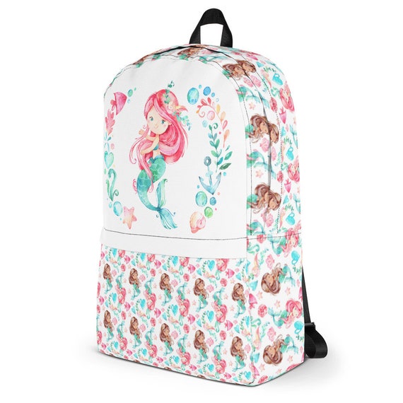 kids mermaid backpack