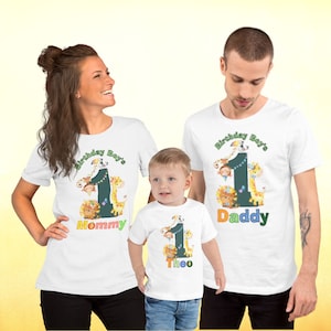 Personalized Wild One 1st Birthday Family Shirts ,Wild One Birthday Outfits Family,Matching Wild One Birthday Shirts,Mom Dad of the Wild One
