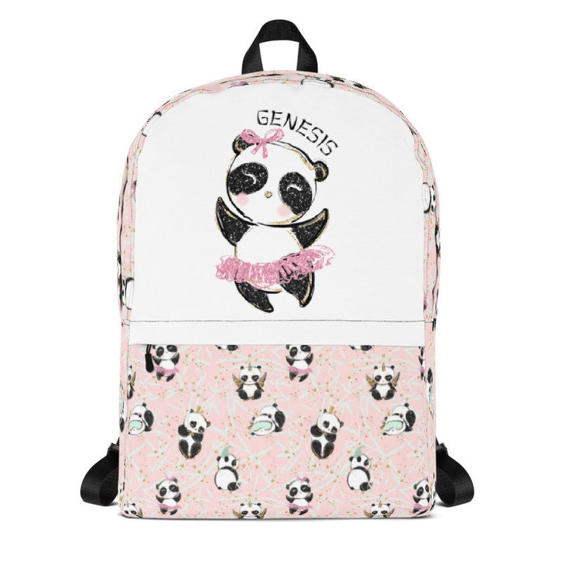 Cute Panda Backpack Pandas Backpack Panda Panda Bag Panda Etsy
