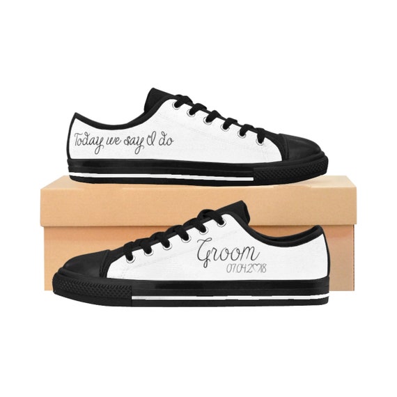 Wedding Trainers Personalized Groom 