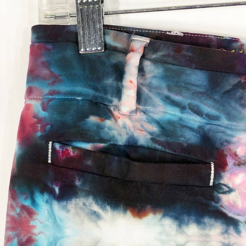 River Bend Tie Dyed Anthropologie Cartonnier Tamaño 2 Pantalones Hechos a mano Tie Dye Multi 1087 imagen 8