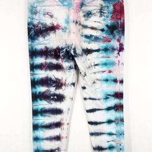 River Bend Tie Dyed Anthropologie Cartonnier Tamaño 2 Pantalones Hechos a mano Tie Dye Multi 1087 imagen 2