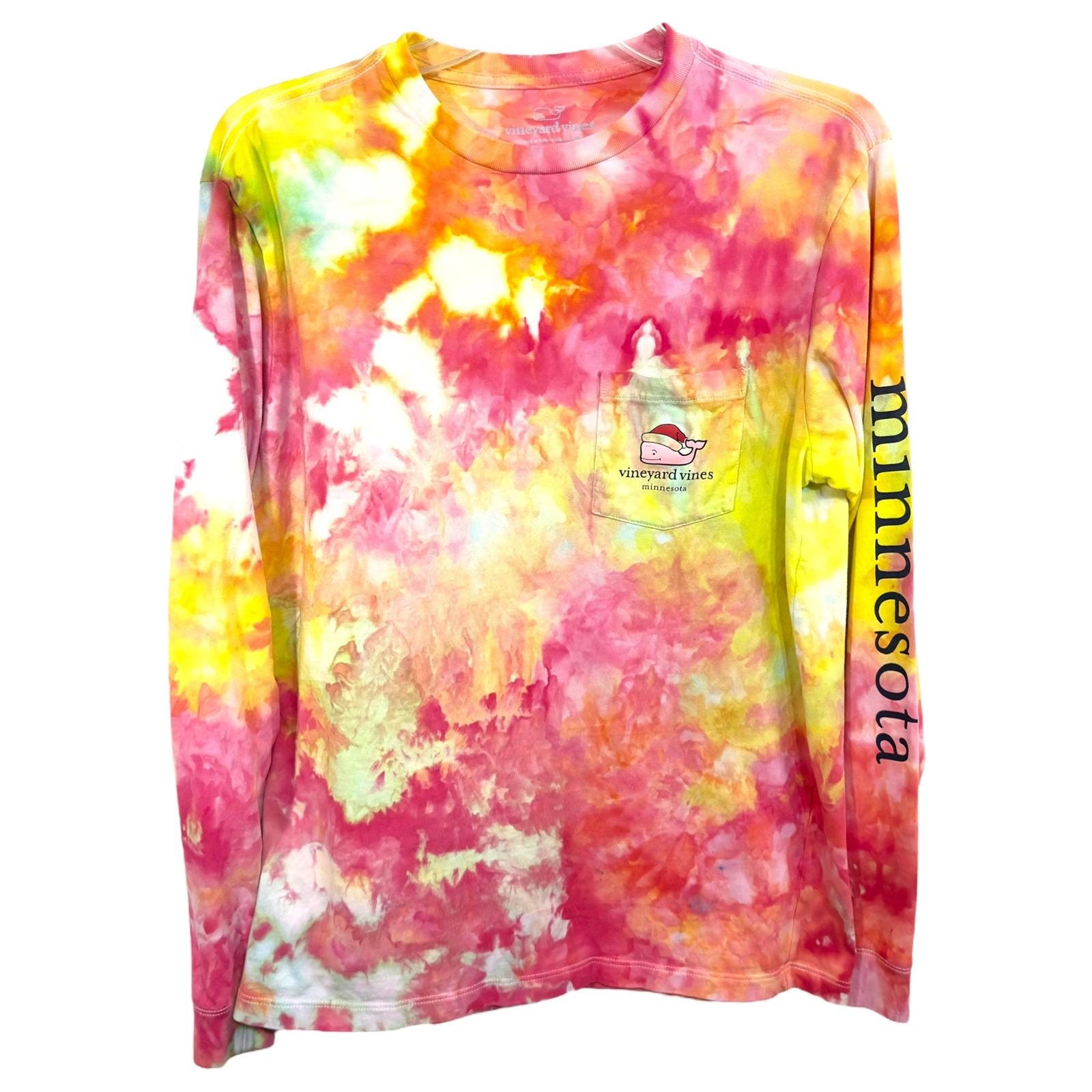 tie dye vineyard vines shirt