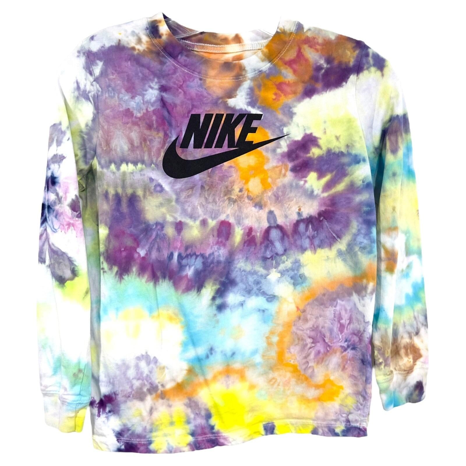 vintage tie dye nike sweatshirt