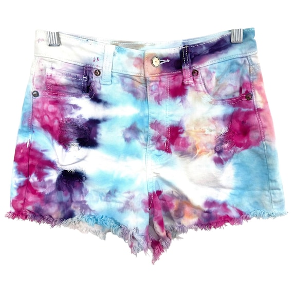 Short En Jean American Eagle – Taille 0, Détail Denim, Occasion En Très Bon état, Style Casual Femme
