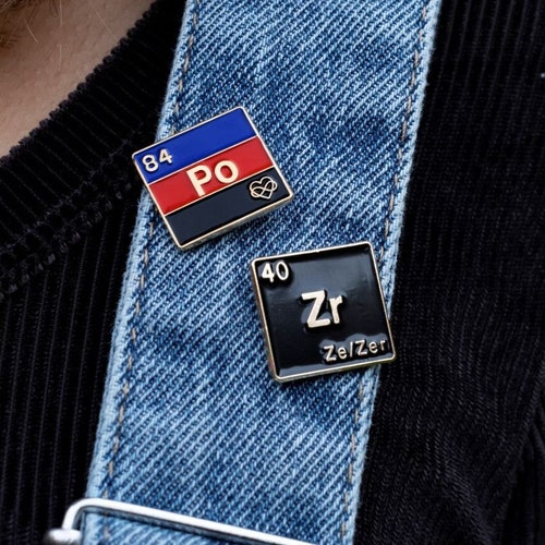 Polyamory Pride Badge - Polya Pride - soft enamel - queer - pride - queer chemistry - lgbtqi - lgbt pride - Polyamourous