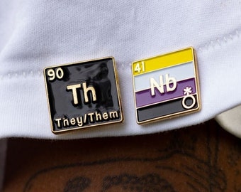 They/Them - Pronoun Pins